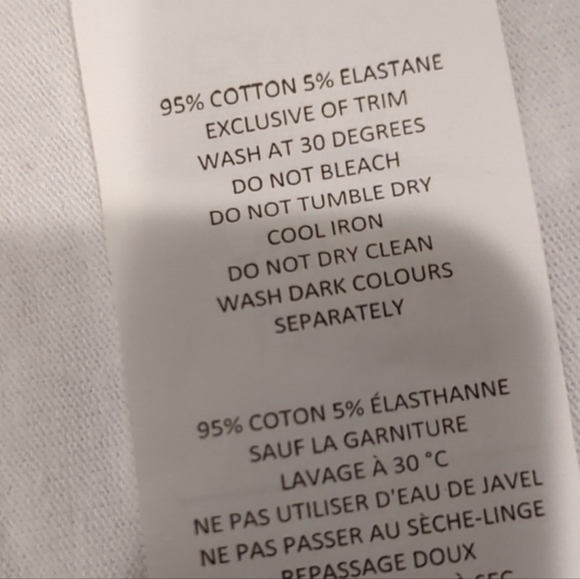 Nasty Gal Racer You To It Crop Top in White size UK 4 US 0 - Picture 5 of 6